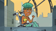 Sierra in the lavatory confession after its destruction.