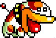 His debut in Yoshi's Island