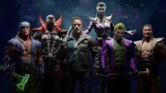 Shang (right) in Aftermath DLC Kast