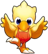 Chocobo outstretched