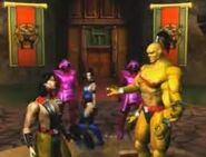Kung Lao making peace with Goro