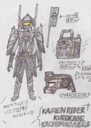 Kamen Rider Kurokage Kachidoki Arms