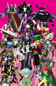 Dark million collage
