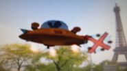 Orange UFO