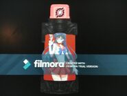 Sailor Mars bottle