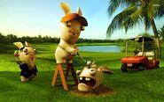 Golfer Rabbid