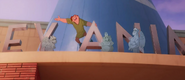 Quasimodo with gargoyles in Once upon a Studio