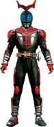 Kamen Rider Kabuto Hyper Form (Indigo Zap; Transformation from the Kabuto Hyper Form Ridewatch)