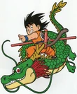 Goku on Shenron