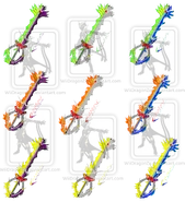 CycloneJoker Keyblade, CycloneMetal Keyblade, CycloneTrigger Keyblade, HeatJoker Keyblade, HeatMetal Keyblade, HeatTrigger Keyblade, LunaJoker Keyblade, LunaMetal Keyblade and LunaTrigger Keyblade