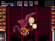 Ridley dies on Samus