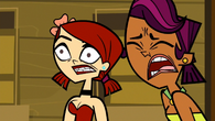 Sierra screams to see if she's not invisible.