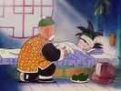 Goku recovers from his head injury