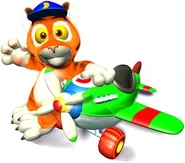 Timber and plane