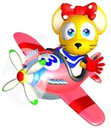 Pipsy in plane