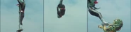 "Rider Screw Kick!"