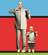 Dr. Evil with Mini-Me