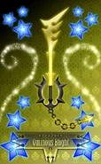 Norman (World of Zero-One)'s Omnious Blight Keyblade