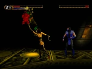 Bi-Han teams up with Sareena and fight Quan Chi
