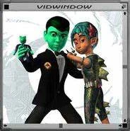 Enzo Bond with AndrAIa in Vidwindow