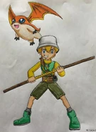 Takaishi "TK" Ishida's Bo Staff