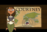 Courtney's Total Drama World Tour promo picture.