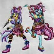 Supernova Zap and Kiwi Lolipop's Kuwait Dagger Mics