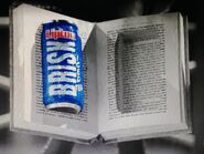 Brisk Iced Tea is inside that book