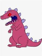 Reptar lilac plush