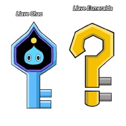 Emerald's Key and Chao Garden Key