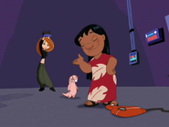 Lilo with Rufus and Kim in crossover