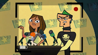 Courtney discussing Duncan in a press conference in the Total Drama Action special.