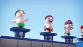 Swimmer Rabbids.jpg (44 KB) Green Swimmer Rabbid and Purple Swimmer Rabbid