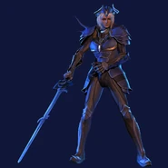 Warrior of Light render