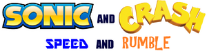 Sonic and Crash Speed and Rumble logo