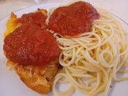 Chicken Parmesan Spaghetti