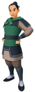 Mulan disguised as Ping (KHIII)