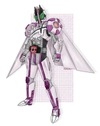 Kamen Rider Decade II Violent Emotion Palkia Form