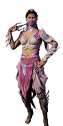 Titaness Mileena skin render