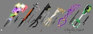 Keyblade set 4 by burningtiger9000 dcov5to-fullview.jpg (93 KB) One For All Keyblade