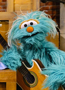 Rosita and her guitar