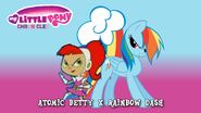 Betty and Rainbow Dash