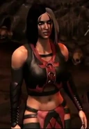 Sareena helping Earthrealm forces in the Netherrealm (MKX)
