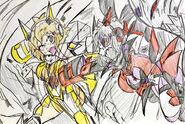Hibiki Tachibana vs Hibiki Darkness