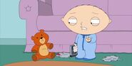 Stewie in blue pjs