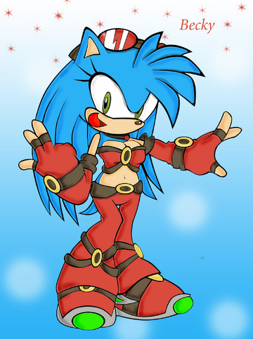 Becky the Hedgehog Gift by Angel Ivy