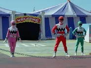 Galaxy Pink, Galaxy Red and Galaxy Green Team Up