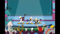 Quackstreet Boys performing to cheering crowd.PNG