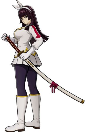 Kagura's appearance in Fairy Tail (Video Game)