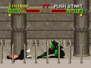 Secret Reptile battle in the Pit